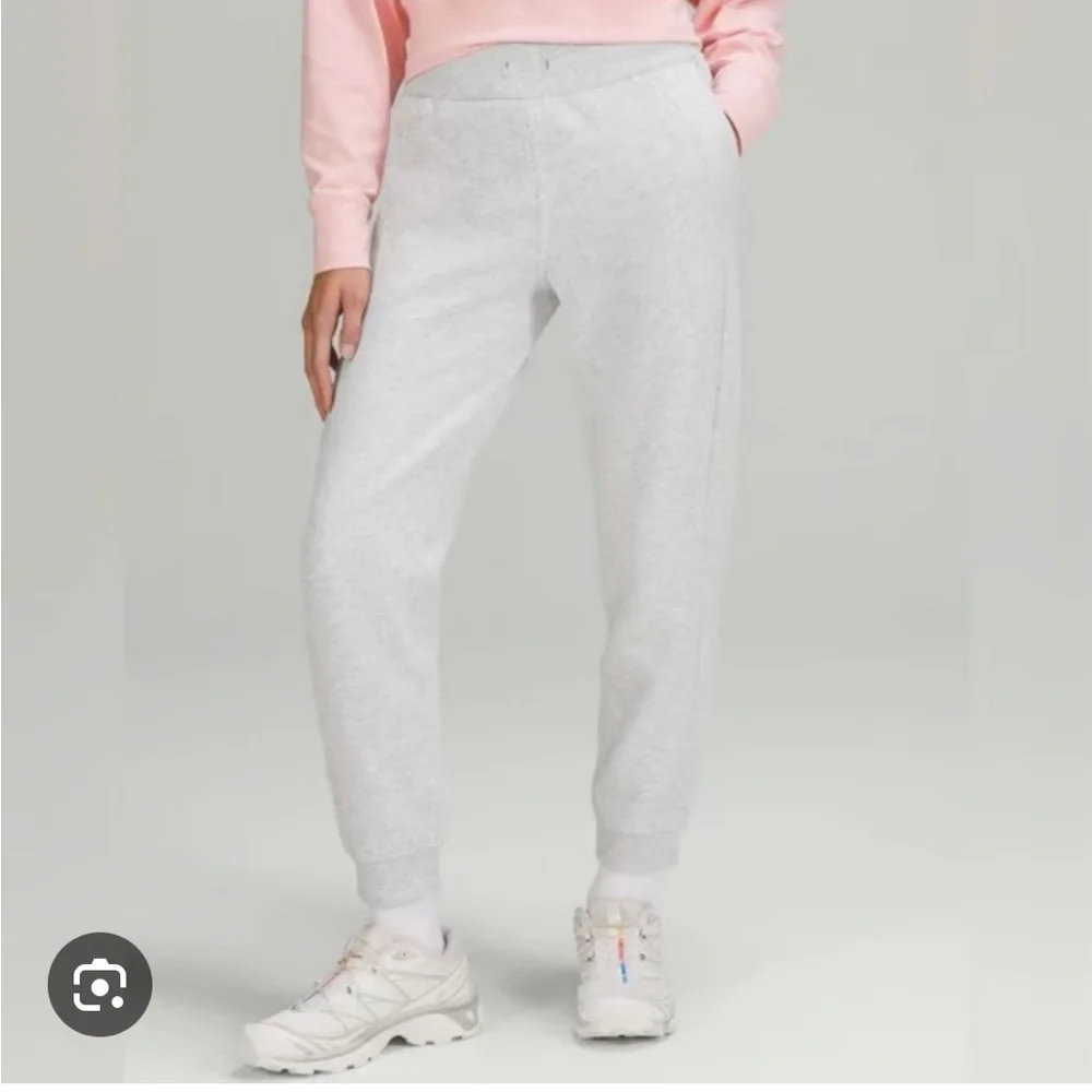 lululemon athletica Light Gray Track Joggers